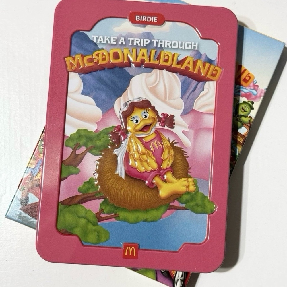 2025 McDonaldLand Birdie Tin Adult Happy Meal Toy (Sealed) NIB 3